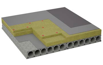 considerations of St Nicholas South Elmham flat roofing insulation
