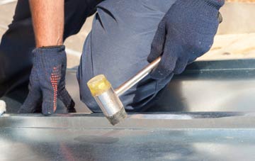 St Nicholas South Elmham metal flat roofing repairs